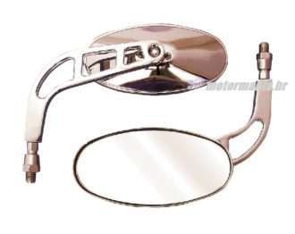 RETROVIZOR UNI PHANTOM KROM OVAL 10MM PAR
