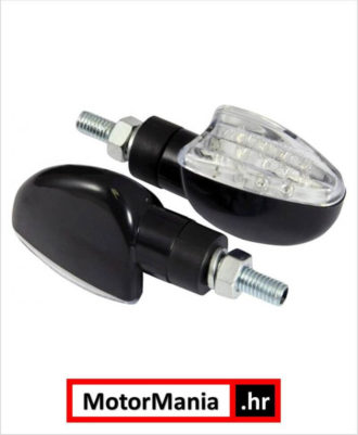 ?MIGAVCI LED SPEAR KRATKI PAR E-HOMOLOGIRANI CRNE BOJE