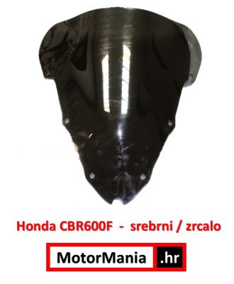 Vjetrobran Honda CBR600F srebrni / zrcalo